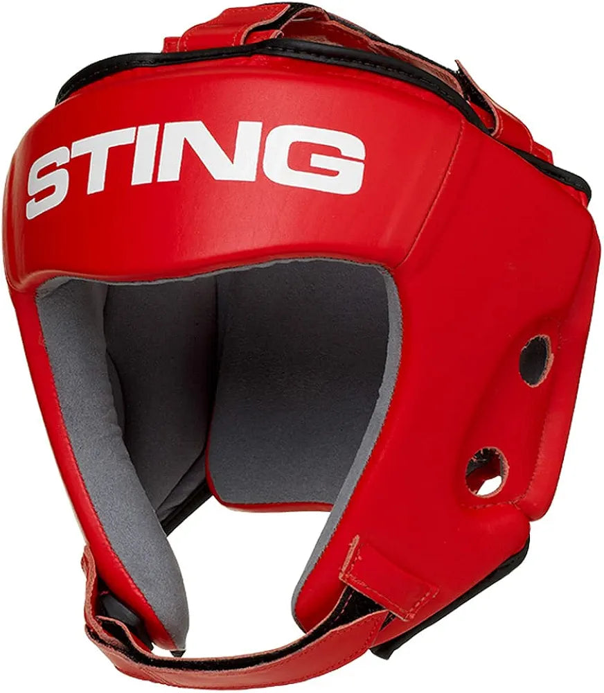 STING Competition Head Guard, IBA-Approved and USA Boxing-Approved Headgear, Premium Boxing Equipment for Professional Competition and Boxing Training